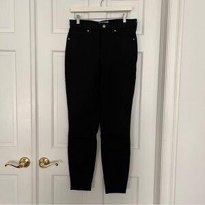 Everlane Authentic Stretch High Rise Skinny Jeans Black
